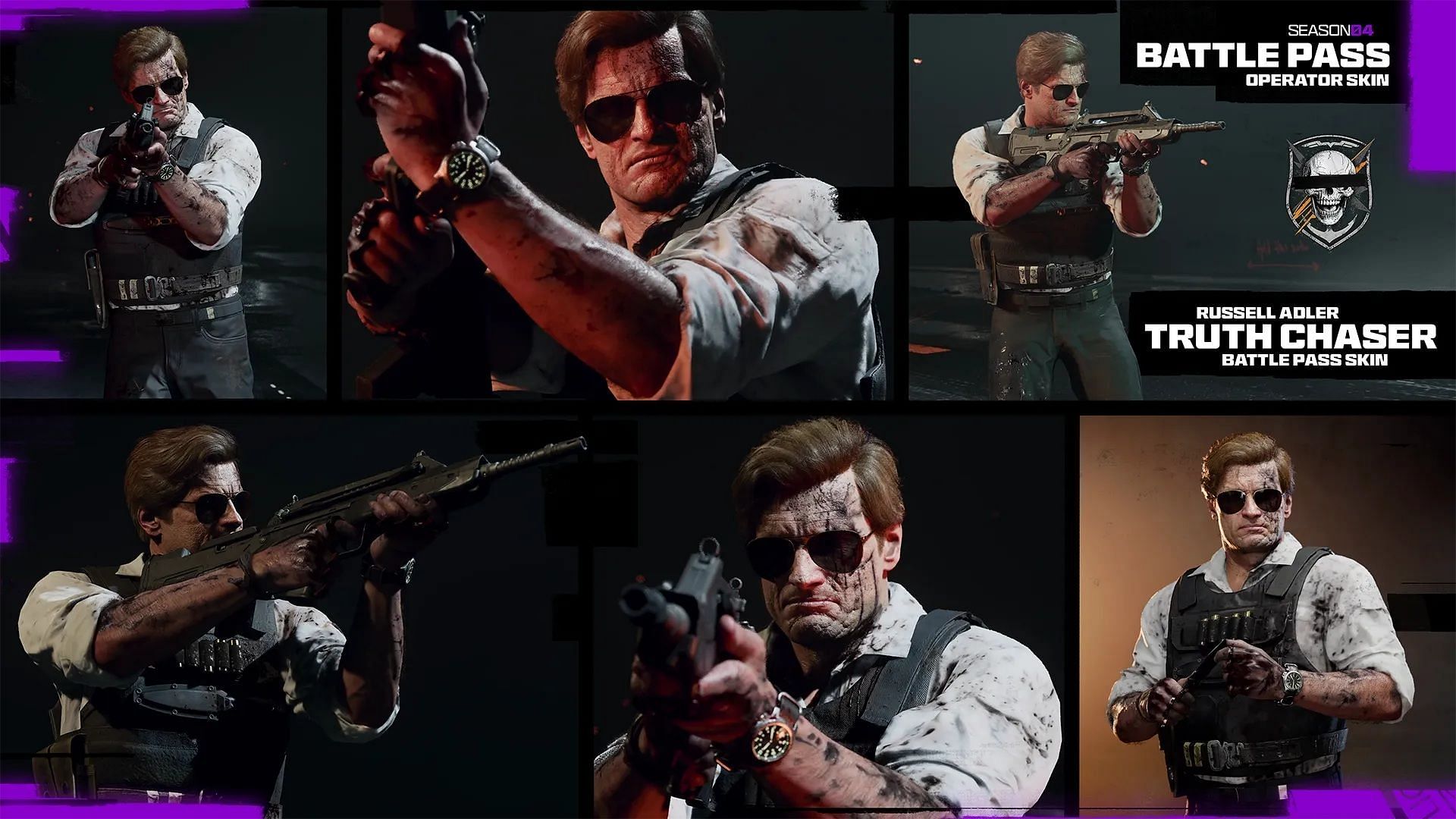 Quick guide to unlocking the Truth Chaser Operator skin for Adler in Warzone and Black Ops 6 Season 4 (Image via Activision)
